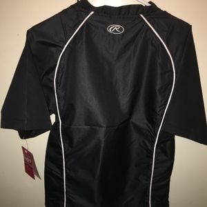 baseball warm up jackets short sleeve